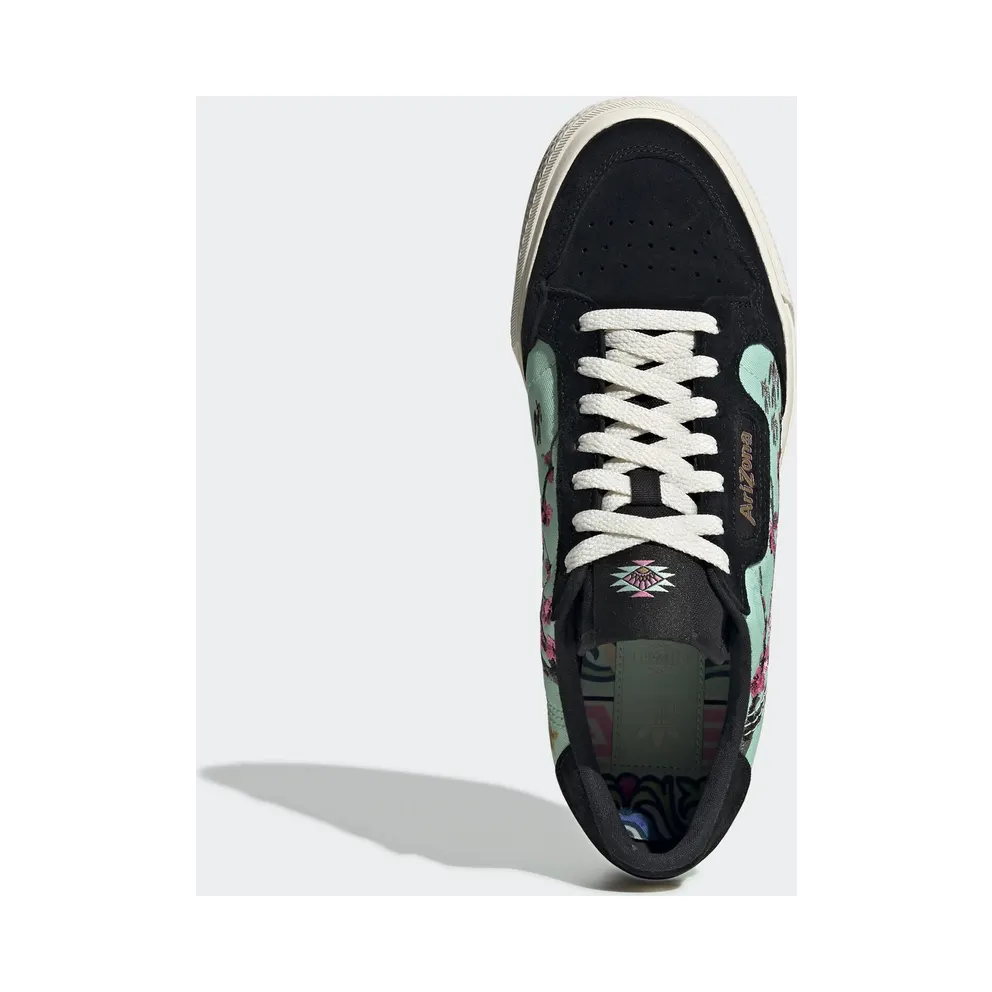 adidas Continental 80 Vulc AriZona Iced Tea Black Black/Teal/White (FV2701)
