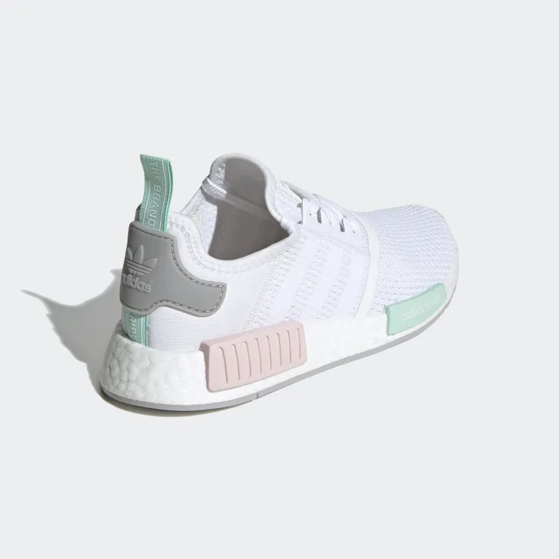 adidas NMD R1 White Grey Mint (W) Cloud White/Grey Two/Clear Mint (FX7197)
