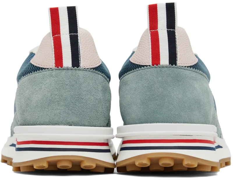 Thom Browne Blue Mesh Tech Runner (MFD239A-06973)