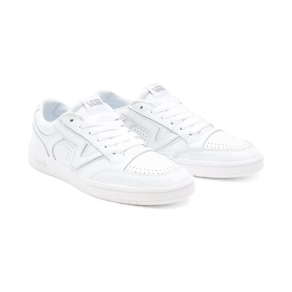 VANS Leather Lowland Cc Shoes (White)