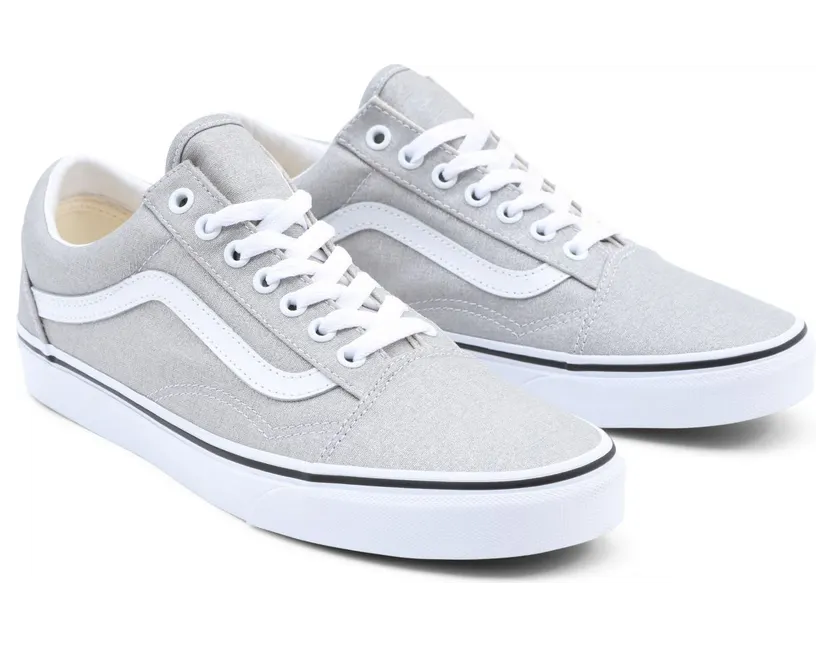 Vans Old Skool ‘Silver’ Silver/True White (VN0A4U3BX1K)