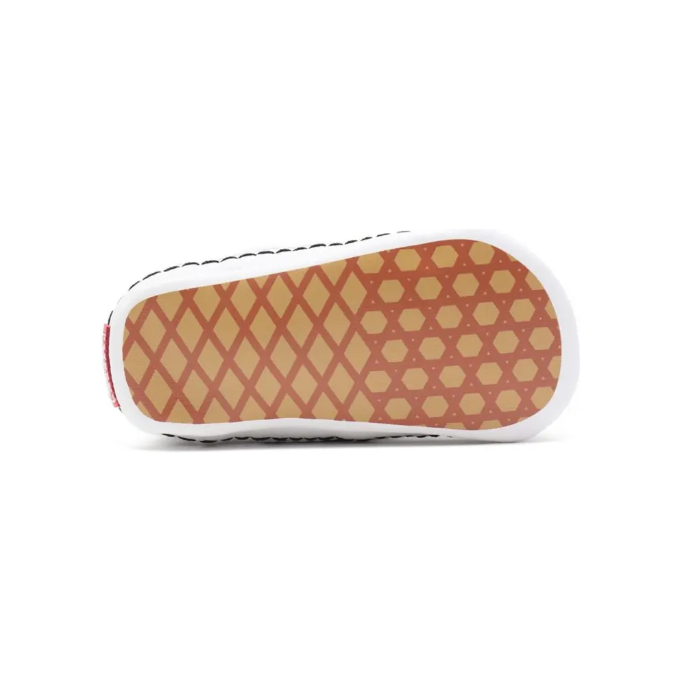 VANS Checker Slip-on V Crib Baby Shoes (Black)