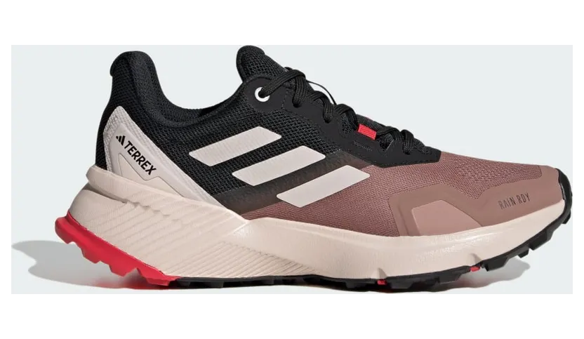 Adidas Terrex Soulstride RAIN.RDY Trail Running Warm Clay / Putty Mauve / Pure Ruby (IH3878)
