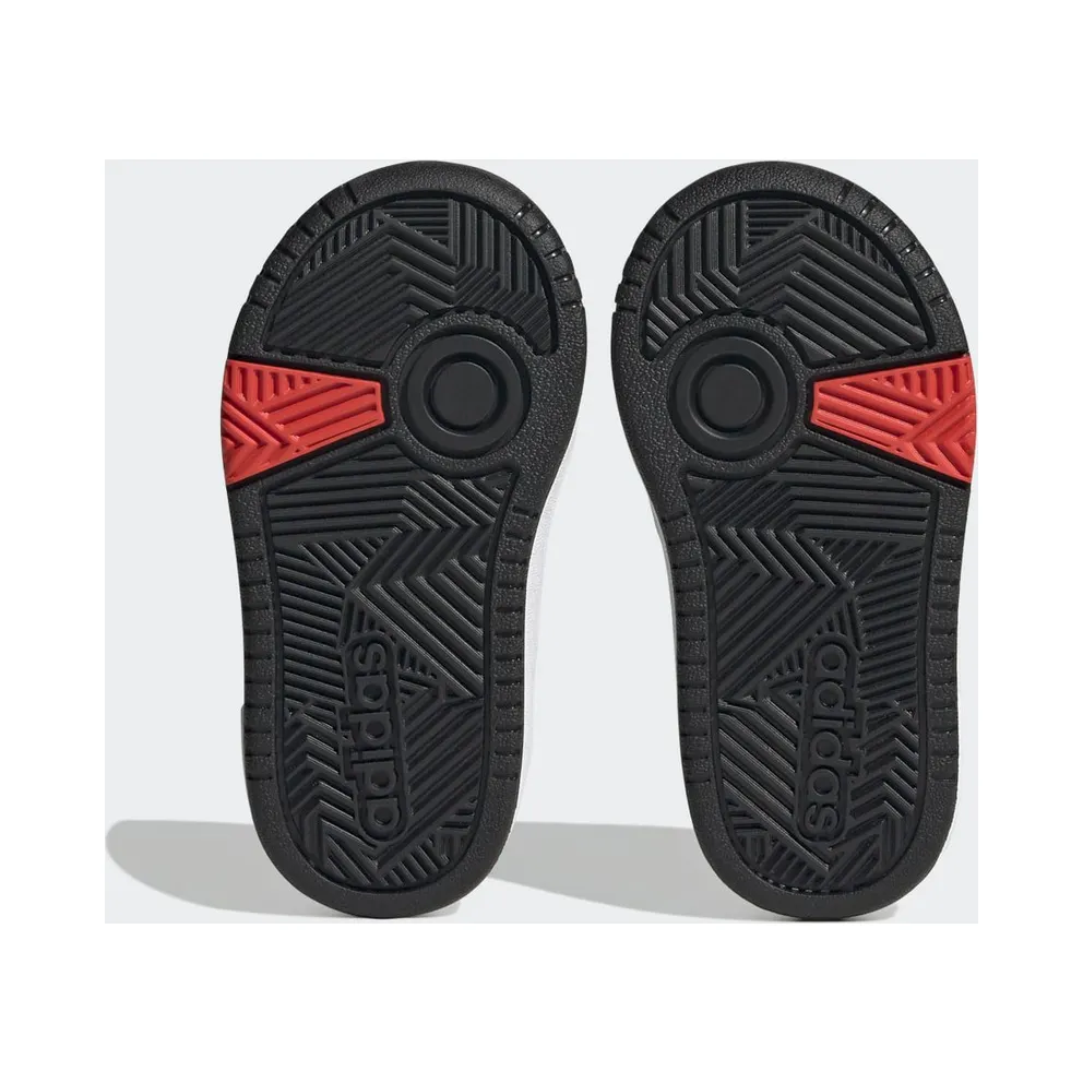 Adidas Hoops Cloud White / Core Black / Bright Red (H03860)