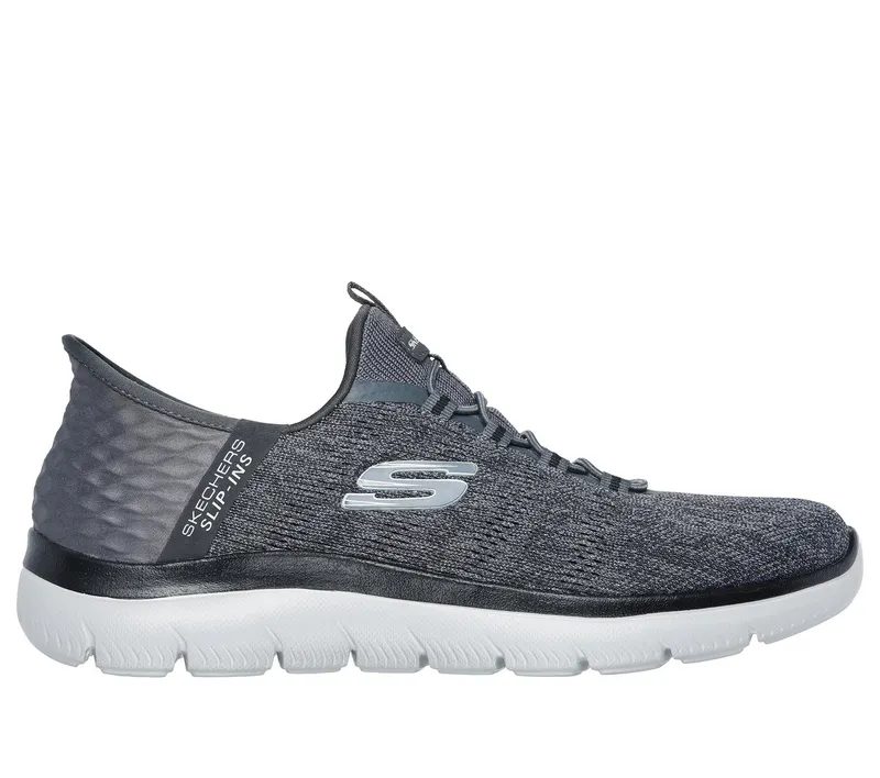 Skechers Slip-ins: Summits – Key Pace Sneaker Houtskool/Black