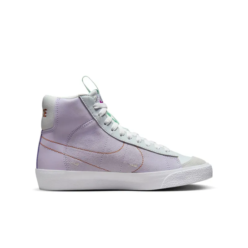 Nike Blazer Mid ’77 D Older Kids’ Purple (DQ6084-500)