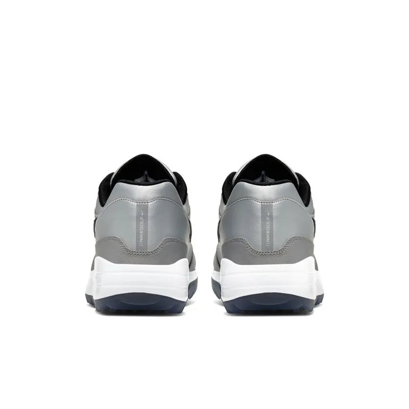 Nike Air Max 1 Golf Reflectivity Reflect Silver/Metallic Platinum-Opti Yellow-Black (BQ4804-005)