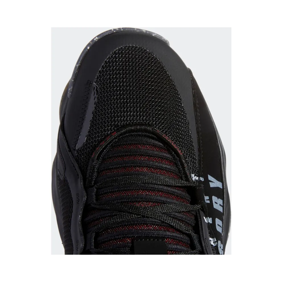 adidas Dame 7 EXTPLY: Opponent Advisory Core Black / Cloud White / Vivid Red (FY9939)