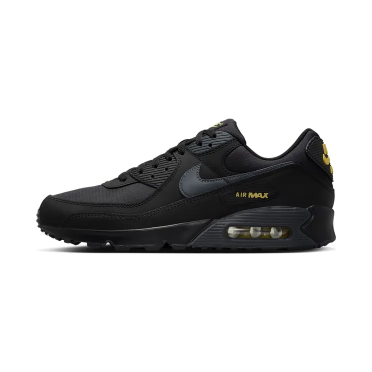 Nike Air Max 90 “Black / Anthracite / Buff Gold” (IB7680-001)