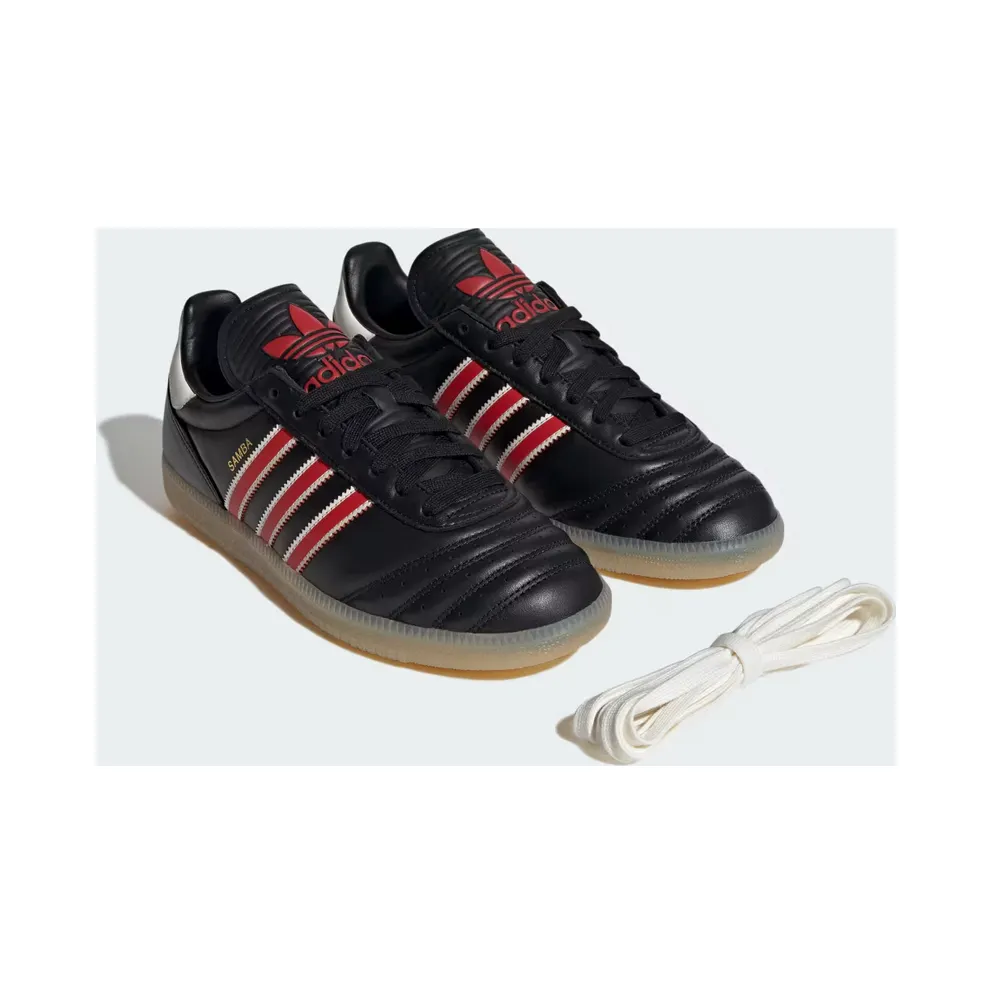 adidas Samba Jp “Core Black / Red / Gum” (IH4356)