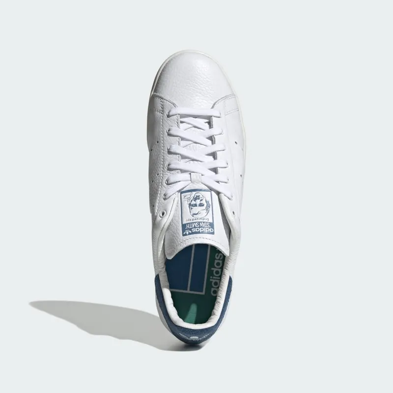 Adidas STAN SMITH 80s Shoes Cloud White / Focus Blue / Off White (KZ6938)