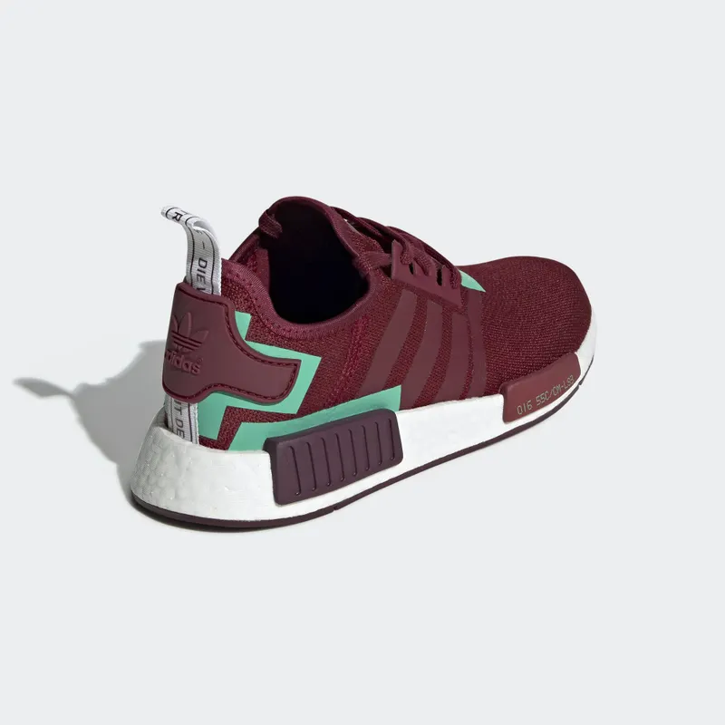 adidas NMD R1 Collegiate Burgundy Hi Res Green (W) Collegiate Burgundy/Collegiate Burgundy/Hi-Res Green (BD8007)