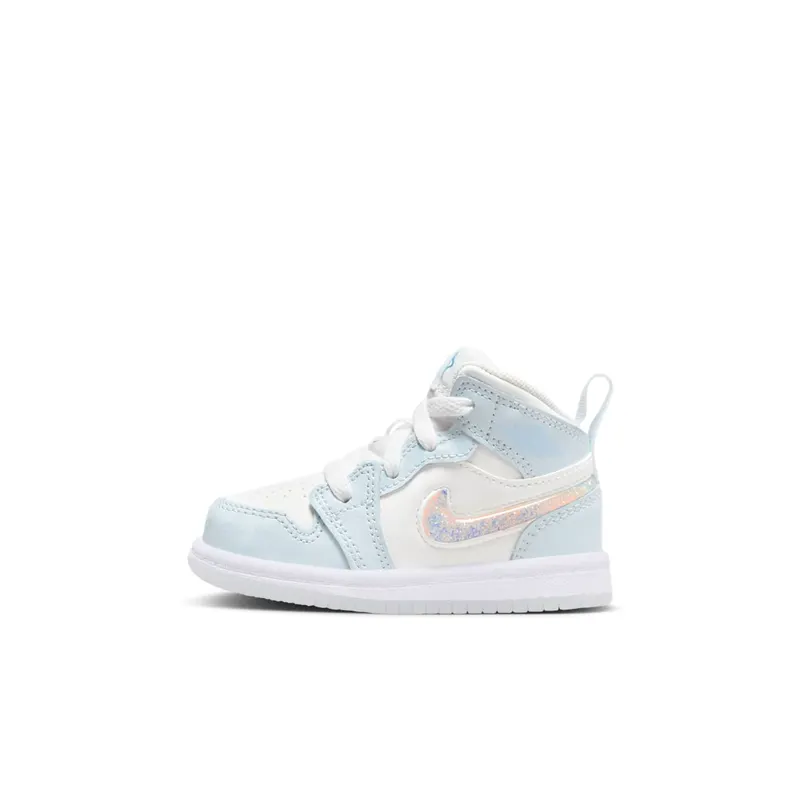Air Jordan 1 Mid TD “Glitter Swoosh” (FQ9116-400)