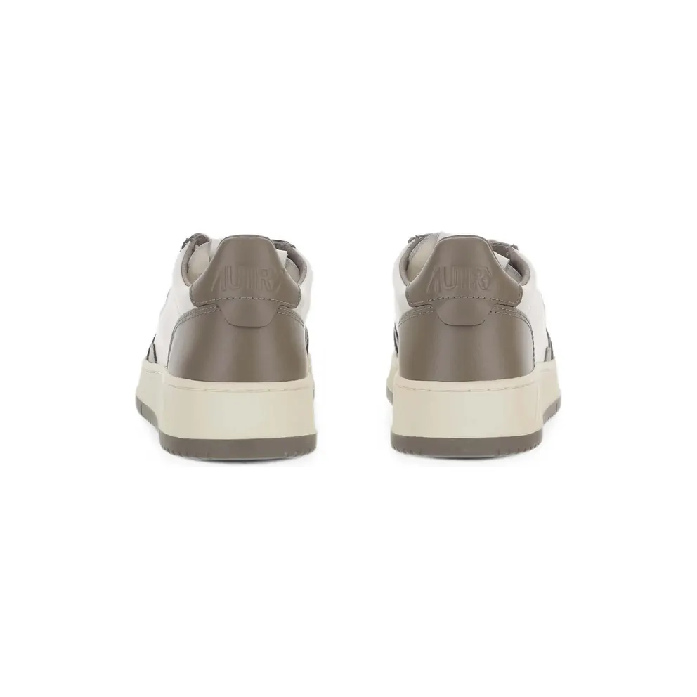 Autry Medalist Low-top “White/Brown” (AULM WB68)