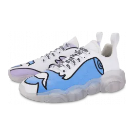 Moschino Sneakers Teddy Shoes Woman’s Drawing (POLMA15163G0AM4010A)