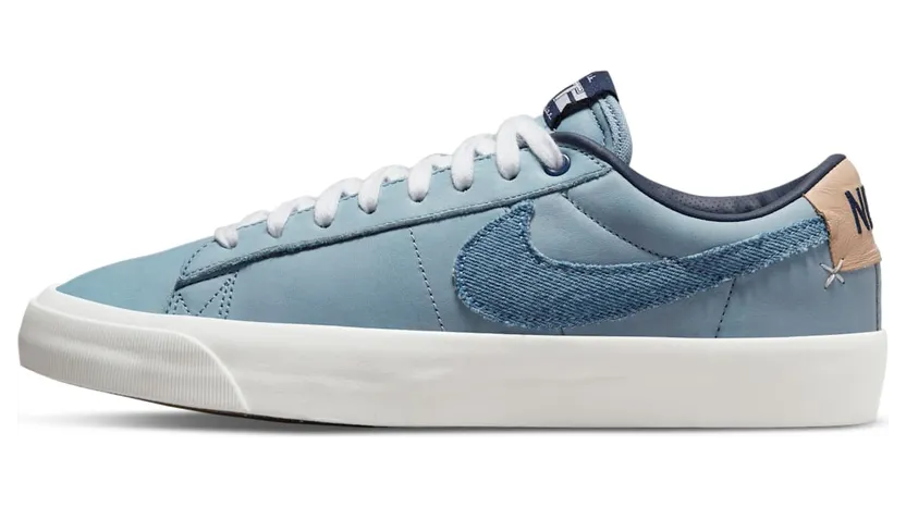 Nike SB Zoom Blazer Low Pro GT Premium Skateschoenen Wit (DM8890-100)