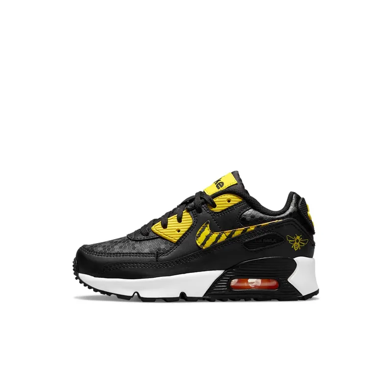 Nike Air Max 90 SE “Black / University Gold / Citron Pulse / Opti Yellow” (DD0125-001)