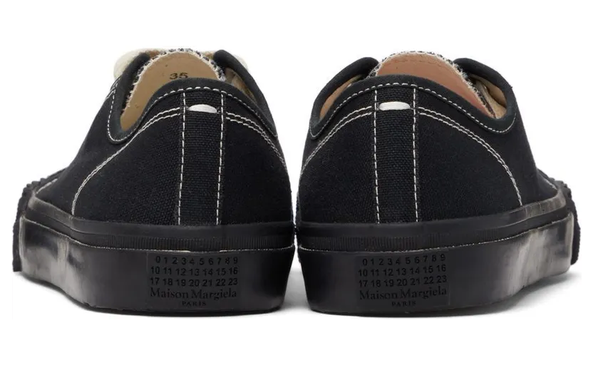 Maison Margiela Black Tabi Low-Top Sneaker (S58WS0193 P4291) (4)