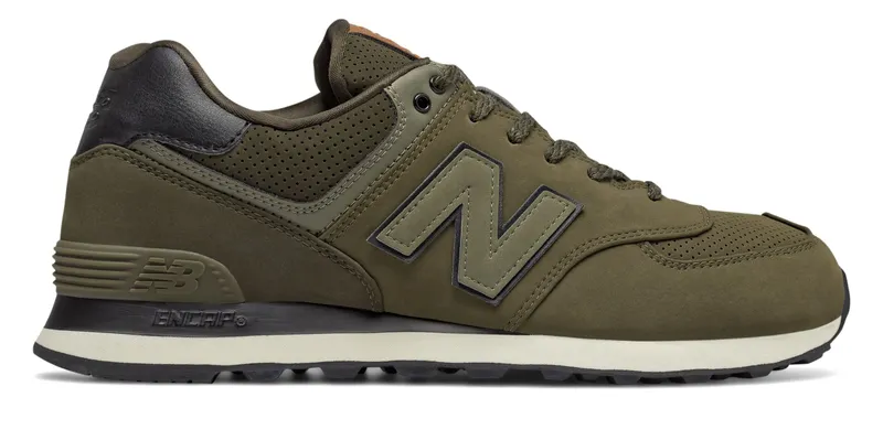 New Balance 574 Leather Pack Triumph Green (ML574GPD)