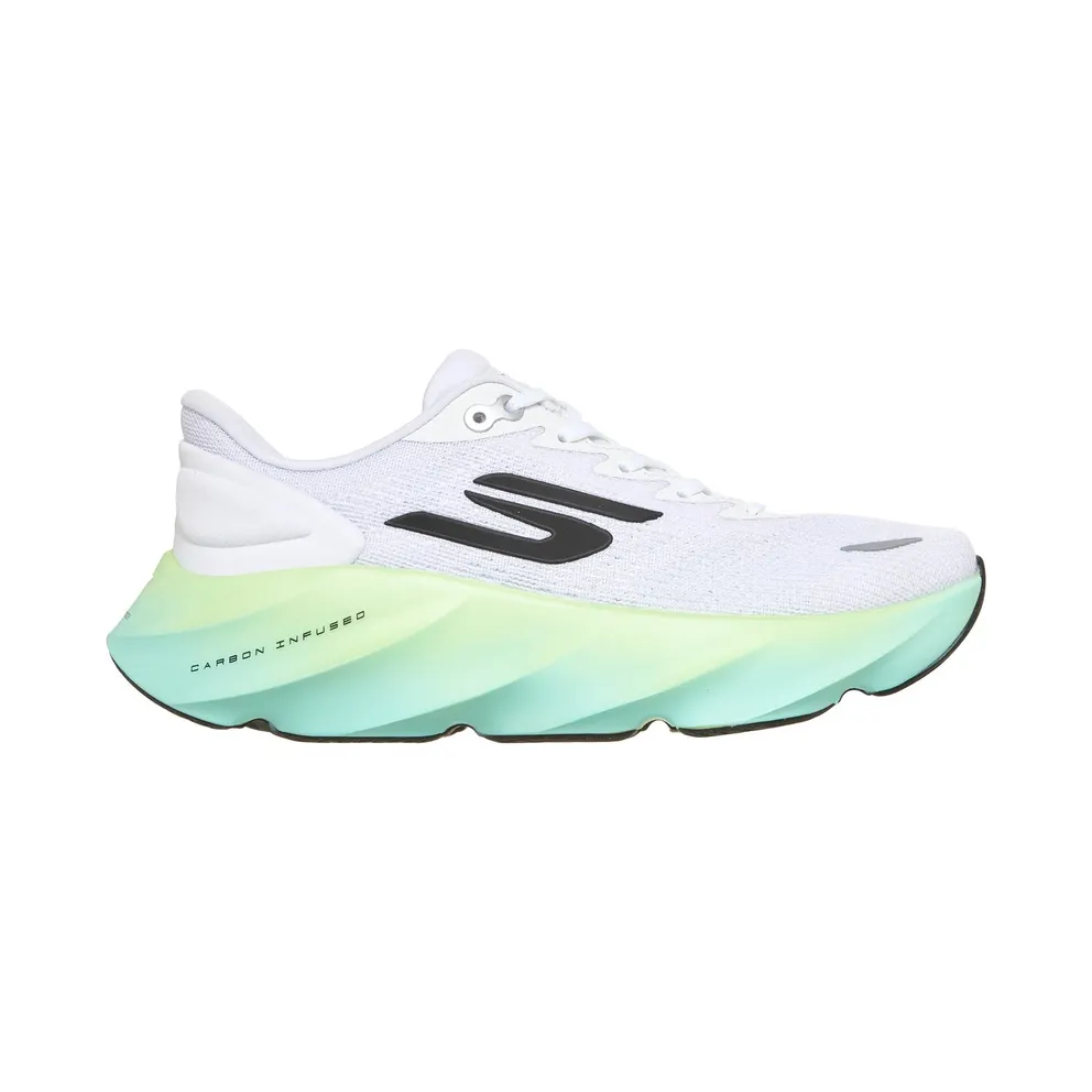 Skechers Aero Burst Sneaker White/Limoen