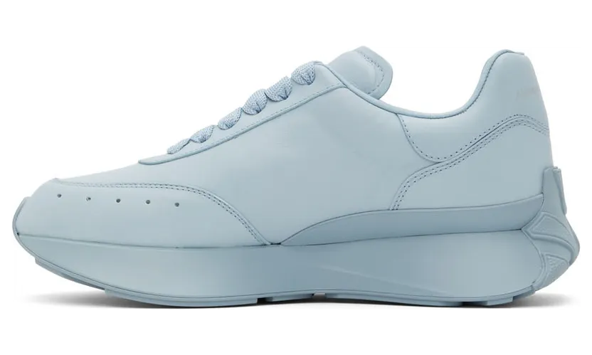 Alexander McQueen Blue Sprint Low-Top Sneakers (705076WIC96) (3)