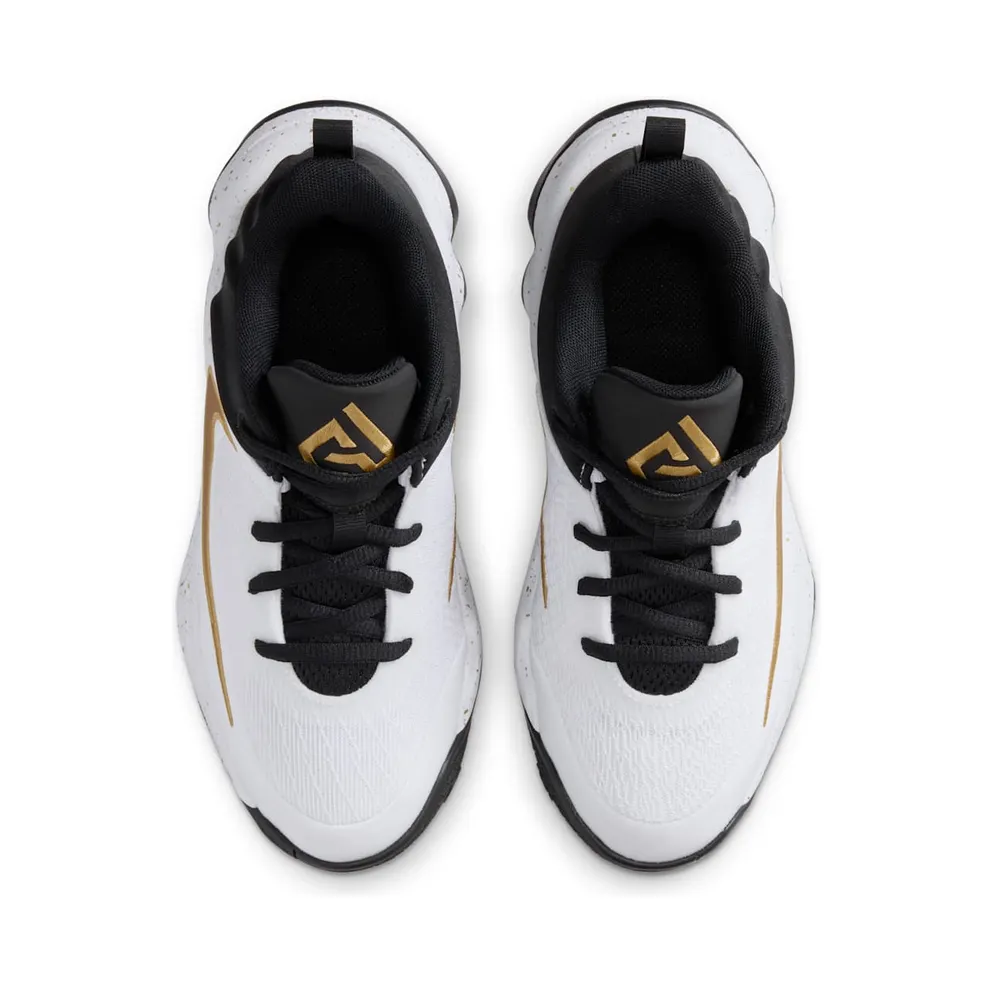 Nike Giannis Immortality 4 Black White Metallic Gold (IH7664-003)