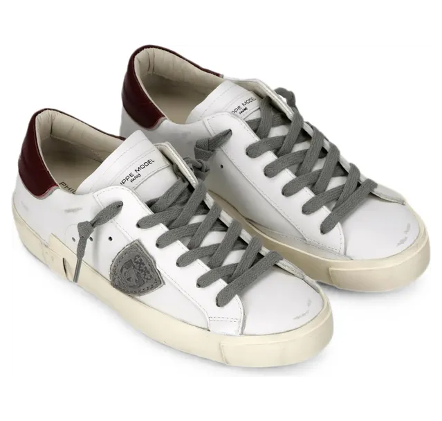Philippe Model PRSX Low Leather “White” (PRLD V038) (2)