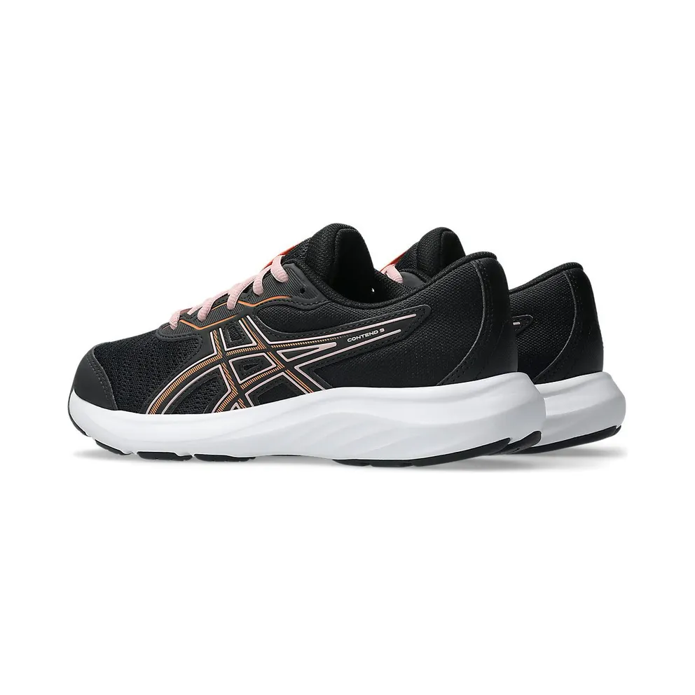 ASICS CONTEND 9 GS “Black / Sun Peach” (1014A337-010)