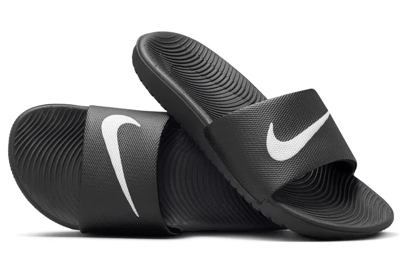 Nike Kawa Slipper kleuters/kids Zwart (819352-001)