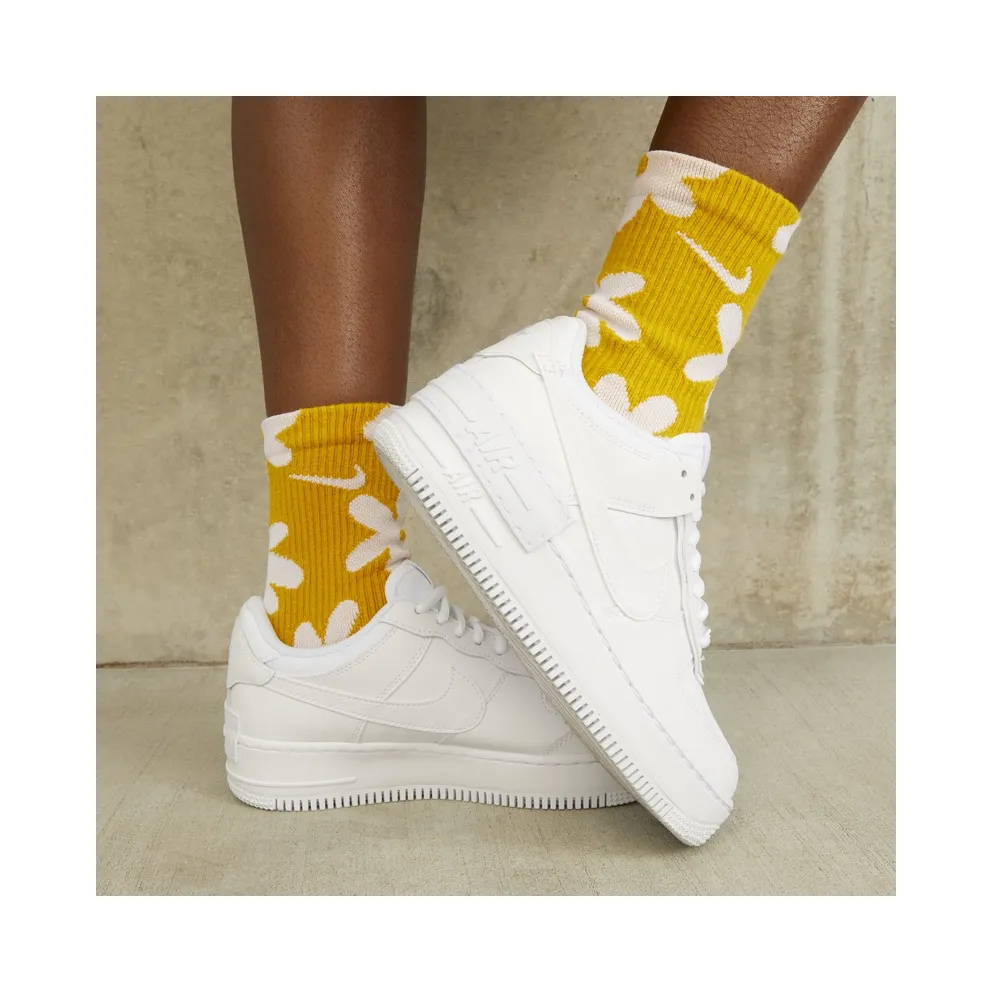 Nike Air Force 1 Shadow Triple White (W) White/White-White (CI0919-100)