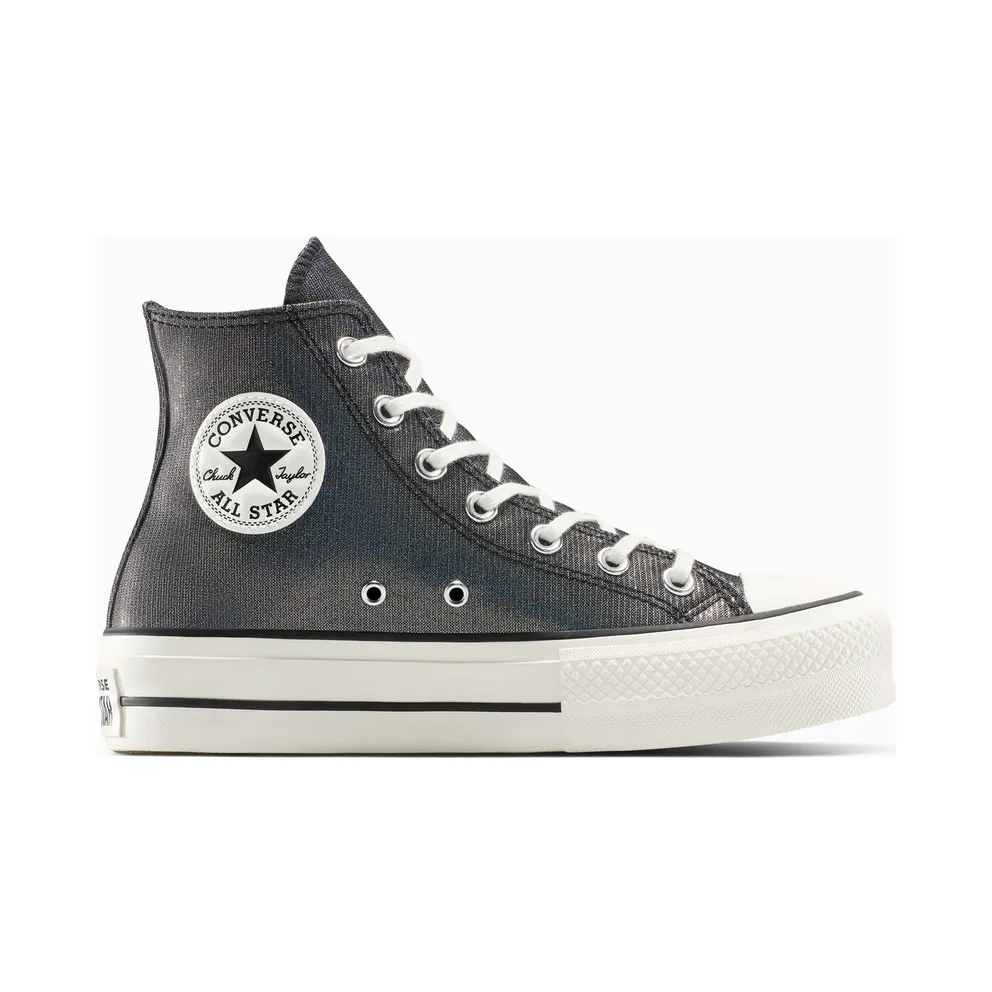 Converse Chuck Taylor All Star Lift Platform Sparkle Black Black/Black/Egret (A14519C)