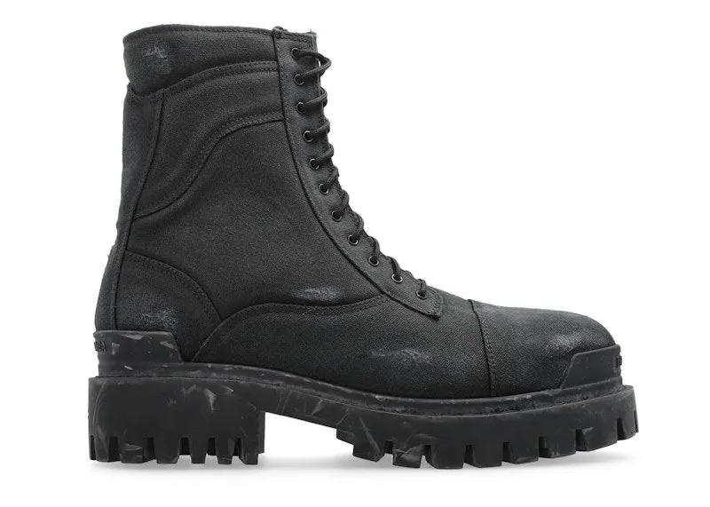 Balenciaga Combat Strike 20mm Boot Black (694042W2H111000)