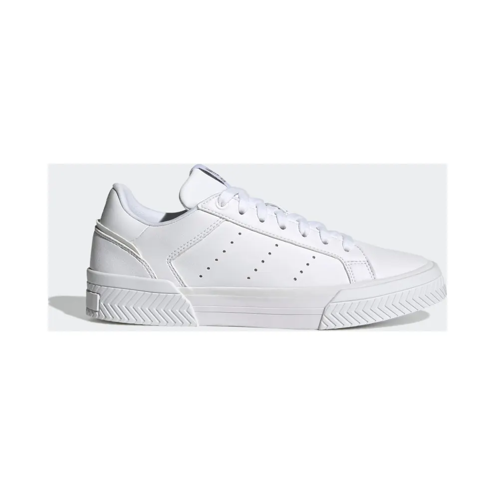 Adidas Court Tourino Cloud White / Cloud White / Silver Metallic (H05280)