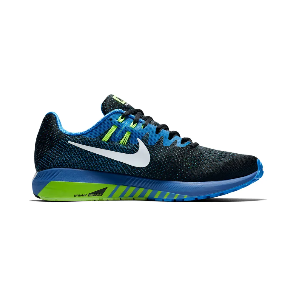 Nike Air Zoom Structure 20 “Black / Photo Blue / Ghost Green / White” (849576-004)