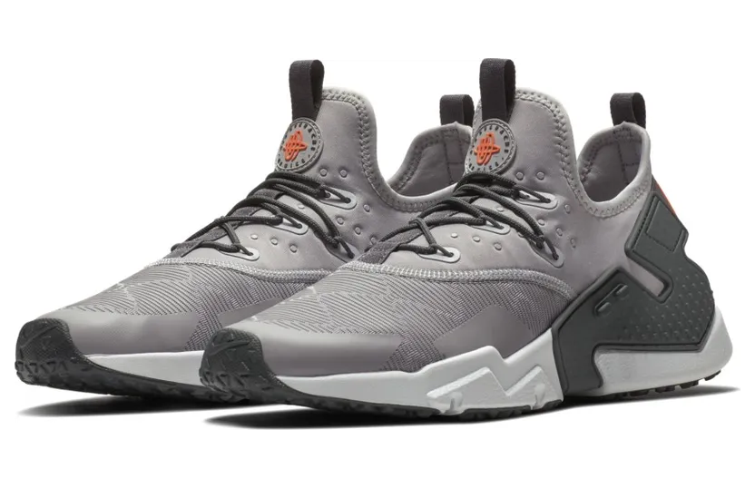 Nike Air Huarache Drift Wolf Grey Orange