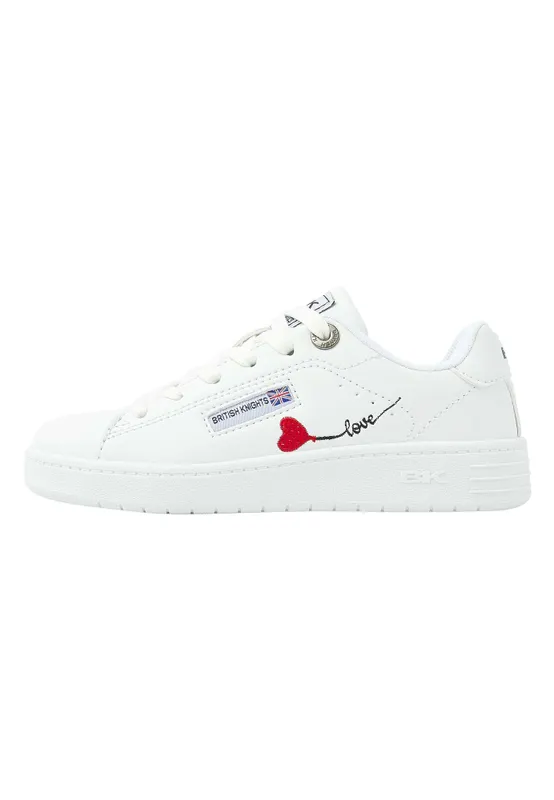 british knights sneaker Red / Black / White (B52-3633C-01)