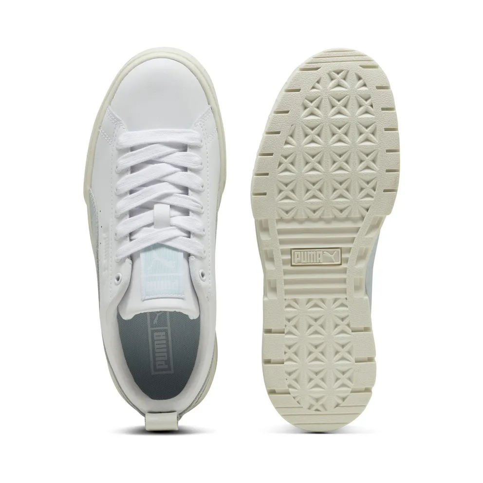 Puma Mayze Lux “Puma White / Sea Glass” (401261_03)
