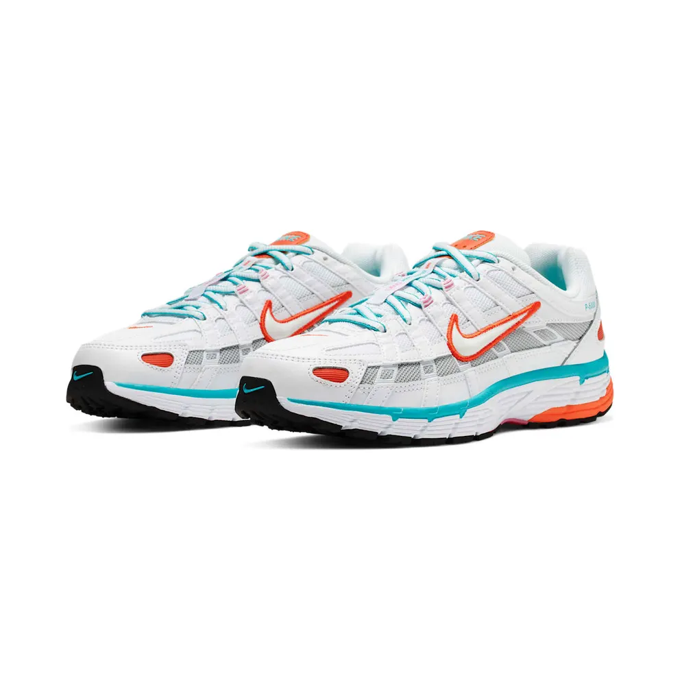 Nike P-6000 White (W) White/Oracle Aqua/Magic Flamingo (BV1021-105)