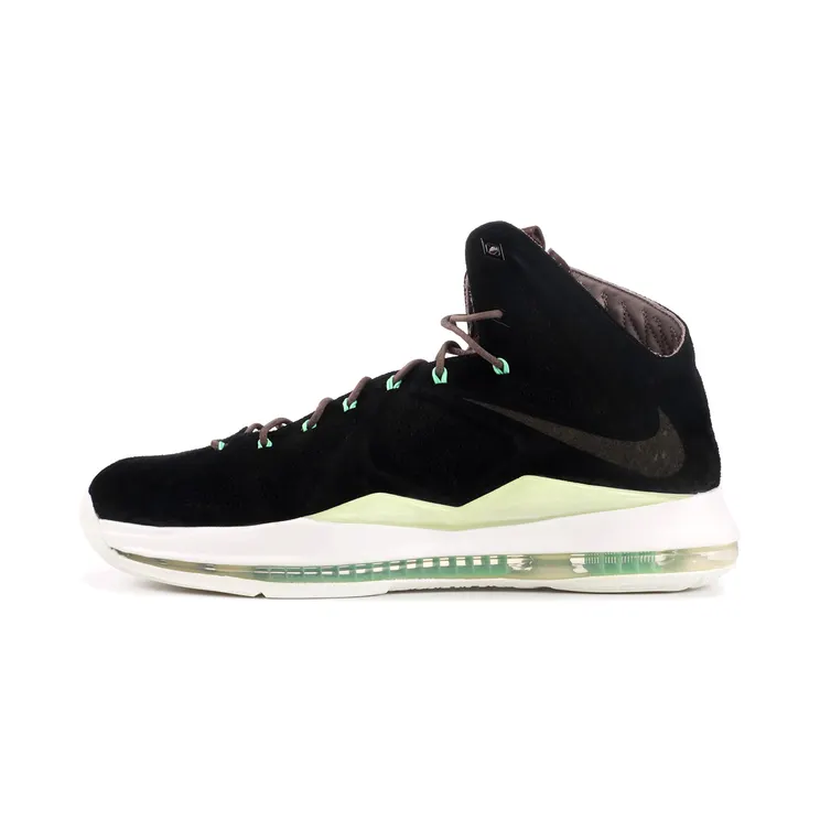 Nike LeBron 10 EXT QS Black Suede (607078-001)