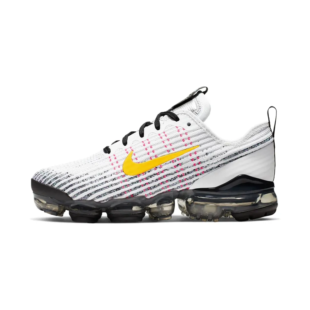 Air VaporMax Flyknit 3 White Dynamic Yellow (GS)