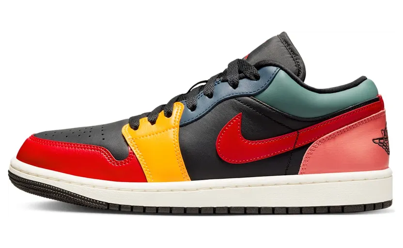 Air Jordan 1 Low SE WMNS “Black / Taxi / French Blue / Fire Red” (DN3739-060)