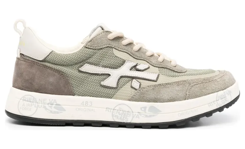 Premiata Low top met logo-applicatie “Green” (NOUSVAR)