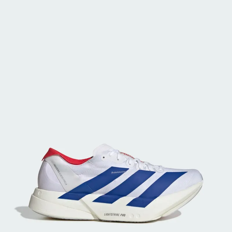 Adidas Adizero Adios Pro 4 Cloud White / Royal Blue / Pure Ruby (JP6624)