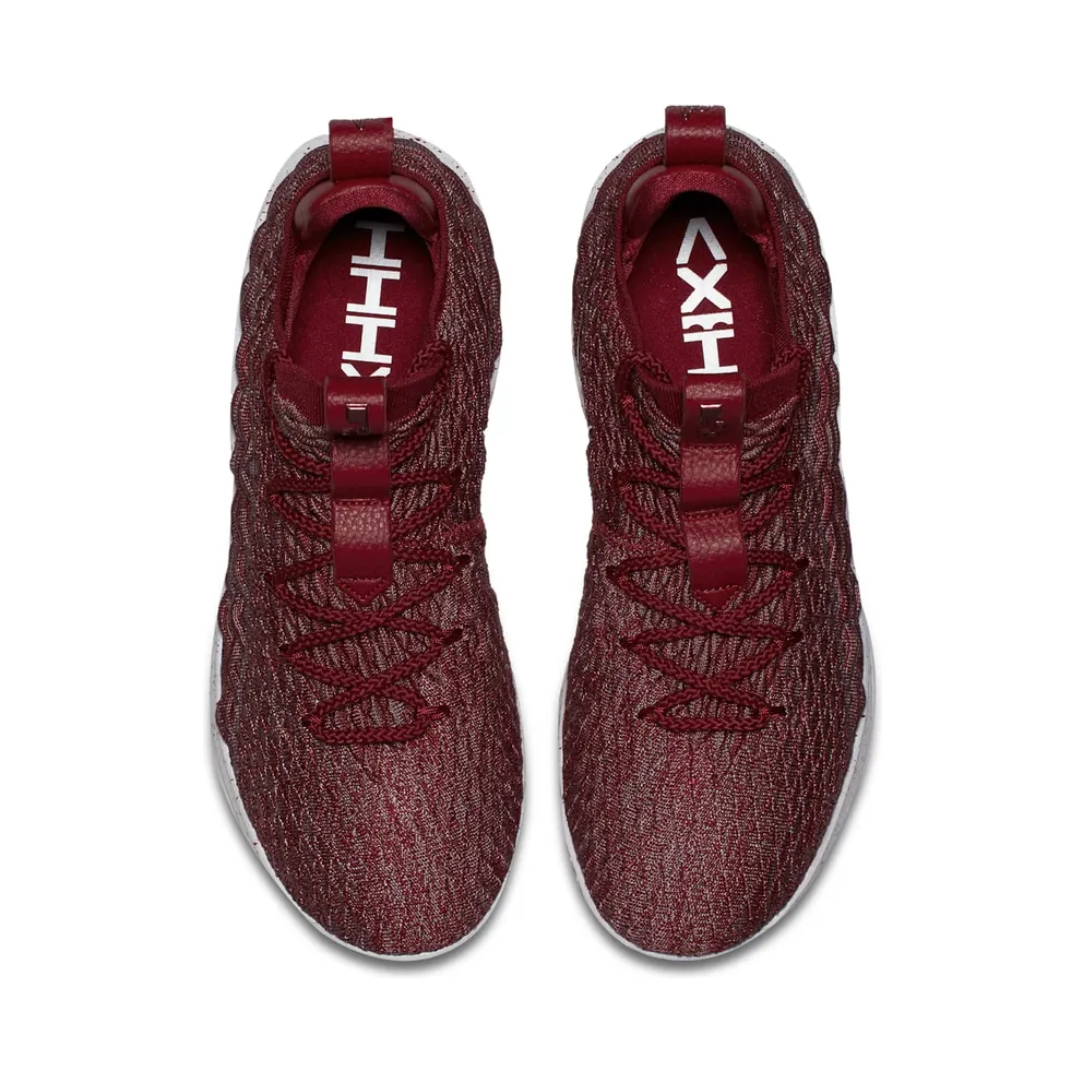 Nike LeBron 15 Low Team Red Taupe Grey/Team Red-Vast Grey (AO1755-200)