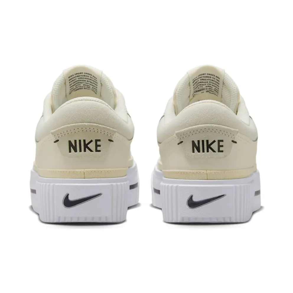 Nike Court Legacy Lift Pale Ivory Black (FV5526-101)