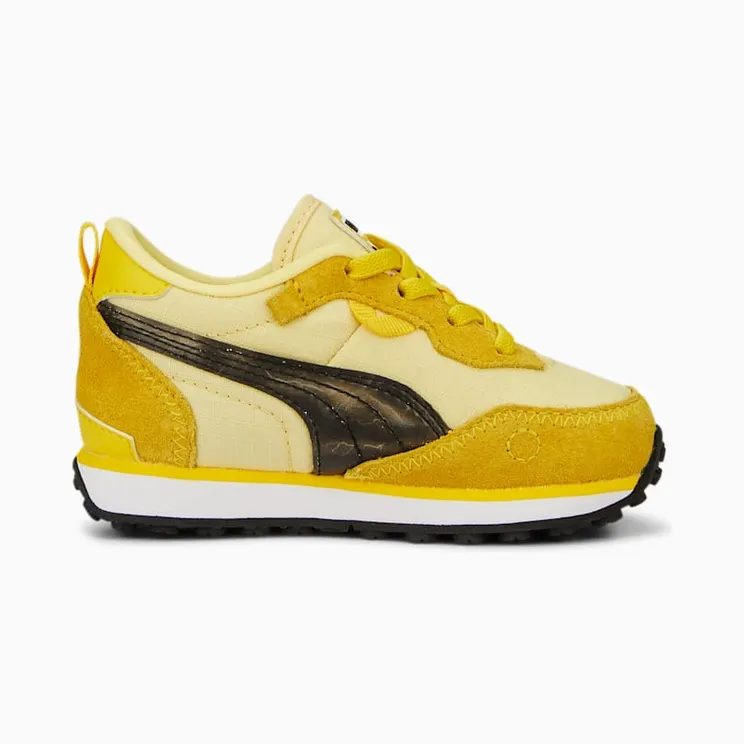 Puma x POKÉMON Rider FV Pikachu met alternatieve sluiting Wit/Geel (387818-01)