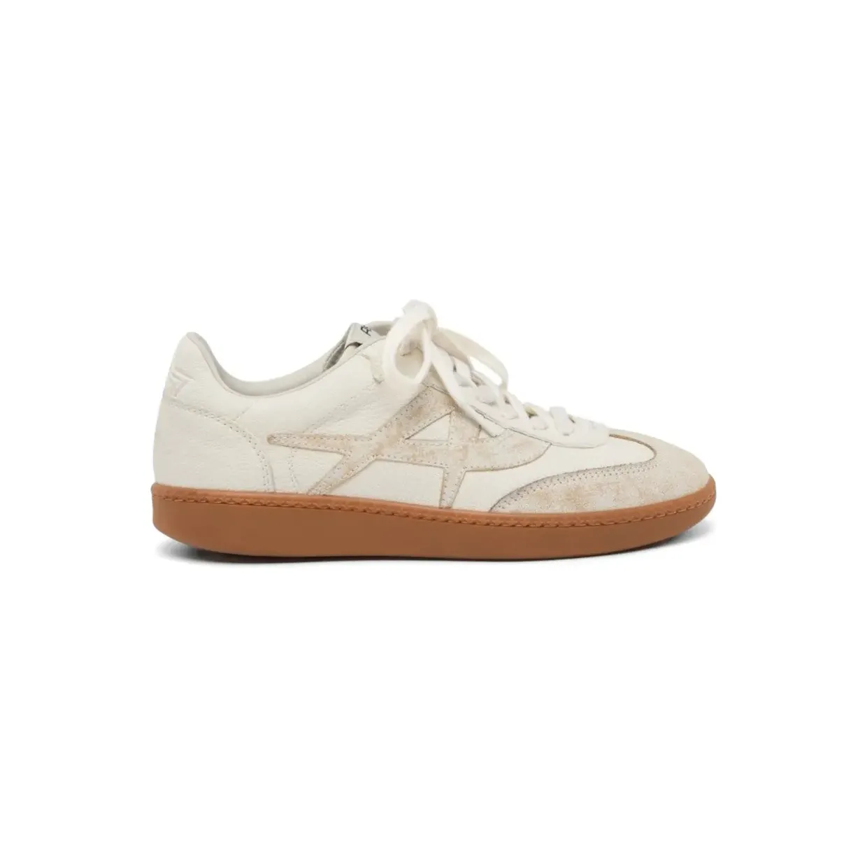 Ash Sneakers met patch – Beige (S24SUNSETMEN01)
