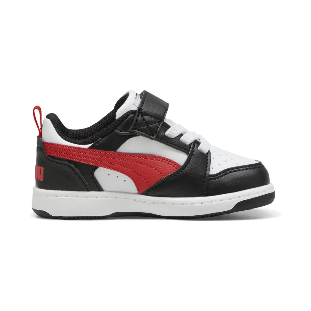 Puma Rebound v6 Lo “Puma White / For All Time Red / Puma Black” (397420_04)