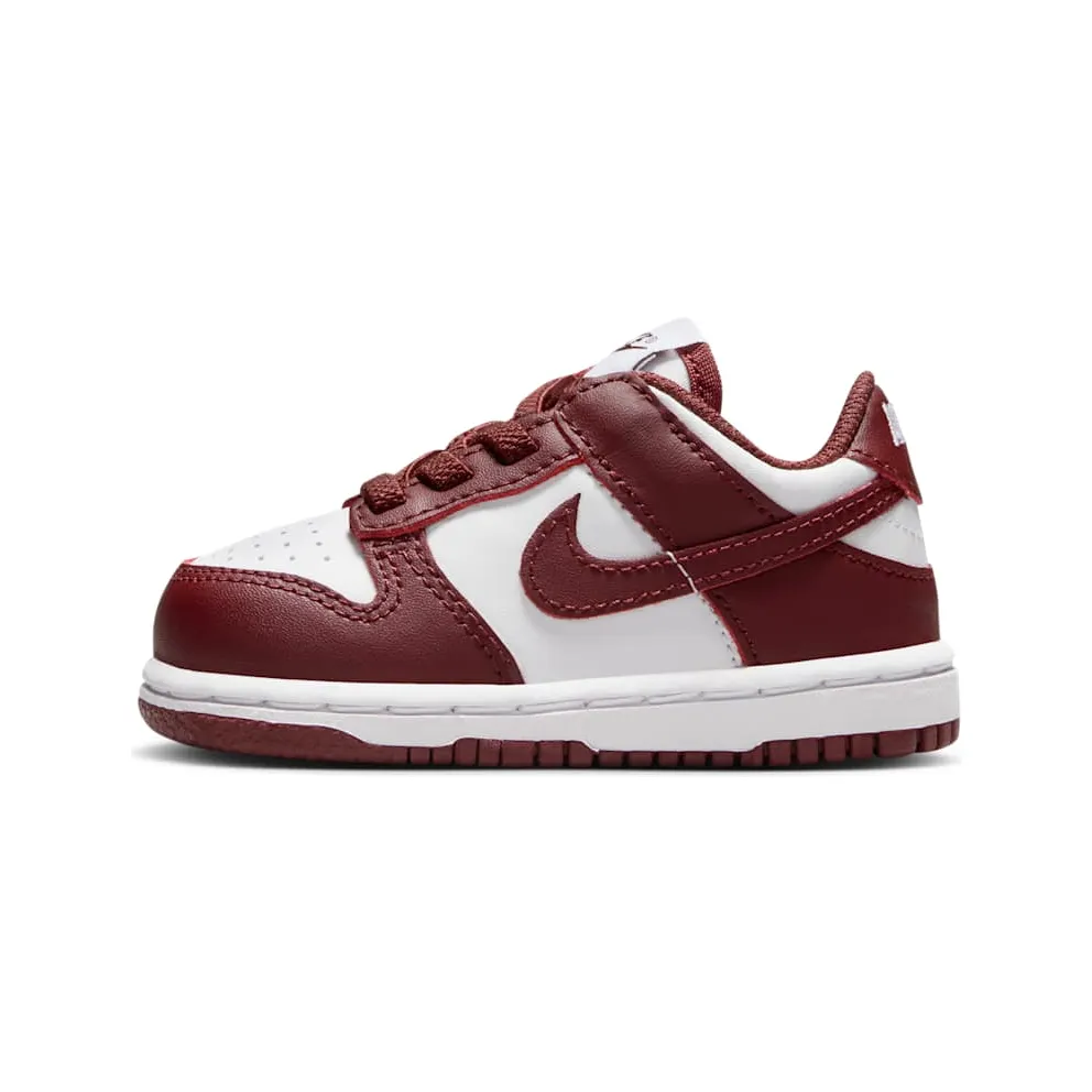 Nike Dunk Low White Gym Red Redwood (FB9107-115)
