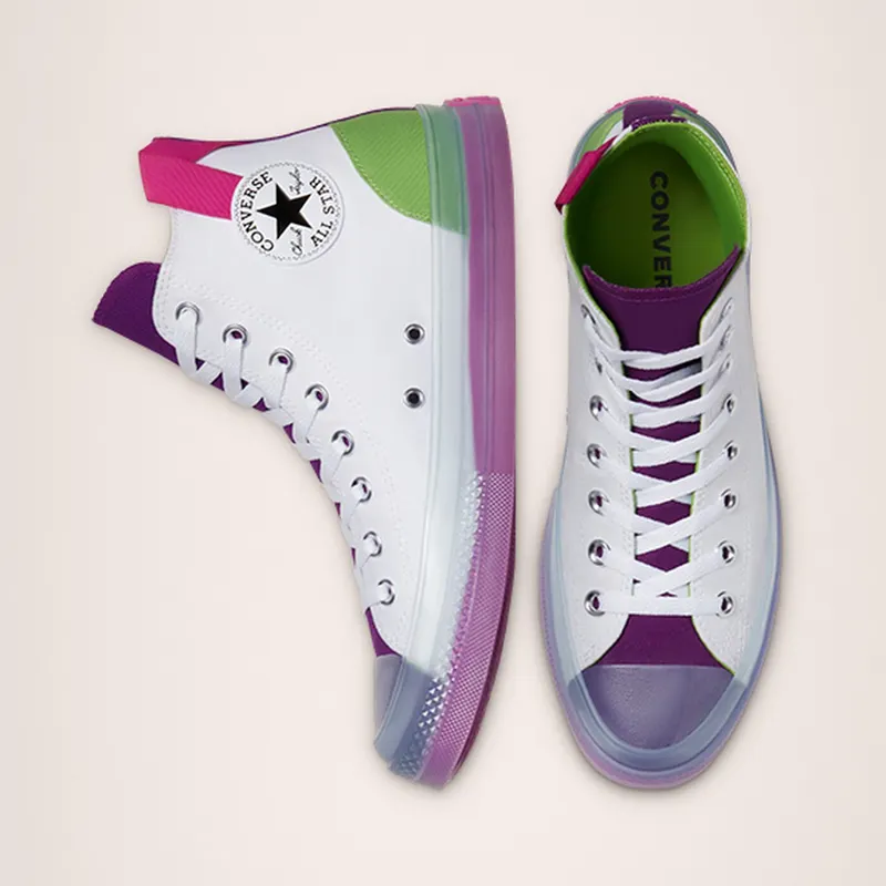 Converse Dramatic Nights Chuck Taylor All Star CX High Top White/bold Wasabi (170833C)